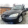 Image 1 : A5 -- 2005 HONDA CIVIC LX, BLACK, 221433 KMS