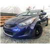 Image 1 : B5 -- 2013 HYUNDAI ELANTRA GLS, DARK BLUE, 163077 KMS