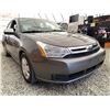 Image 8 : A12U --  2009 FORD FOCUS GREY 90904 KMS