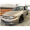 Image 1 : A12M -- 2004 CHEVROLET CAVALIER BROWN, 271,959 KMS
