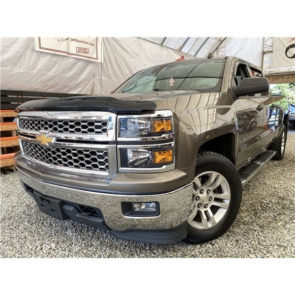 B6C -- 2014 CHEVROLET SILVERADO 1500, GOLD, 259102 KMS,