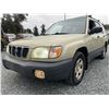 Image 2 : A11-- 2001 SUBARU FORESTER, GREEN, 273524 KMS, ALL WHEEL DRIVE