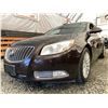 Image 2 : D6-- 2011 BUICK REGAL, BLACK, 214408 KMS, FRONT WHEEL DRIVE
