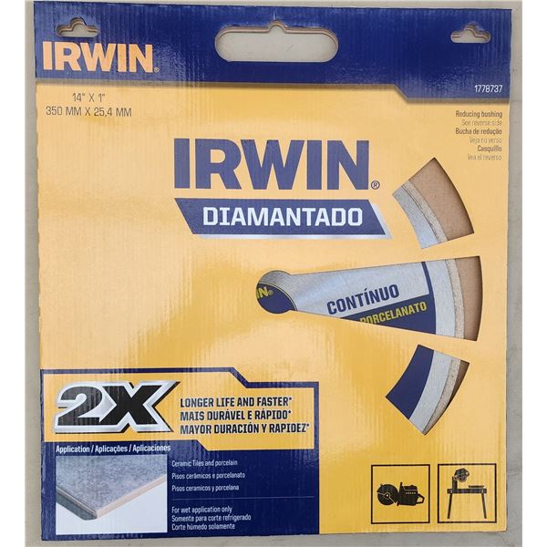 305 -- IRWIN DIAMANTADO CERAMIC SAW BLADE
