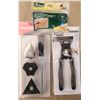 Image 1 : 317 -- TIPLE NIPPERS, TILE SPACERS, MAKITA SCRAPER SET
