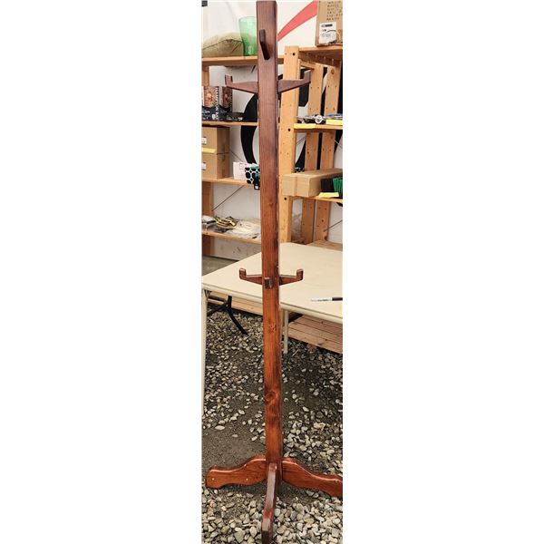 336 -- WOOD COAT RACK