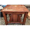 Image 1 : 347 -- LARGE WOODEN SIDE TABLE