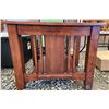Image 2 : 347 -- LARGE WOODEN SIDE TABLE