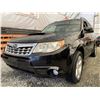 Image 2 : B6-- 2012 SUBARU FORESTER, BLACK, 184532 KMS, ALL WHEEL DRIVE