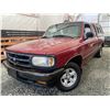 Image 1 : A12P-- 1995 MAZDA B2300 ACCESS CAB 2WD, RED, 298,016 KMS