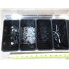 Image 2 : BENCHTOP SMALL PARTS HOLDER PARK TOOL JH-1 WITH CONTENTS