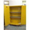 Image 5 : METAL STORAGE CABINET FLAMABLE * DENTS POSSIBLE