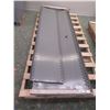 Image 1 : LOT: 8 METAL SHELVING UPTIGHTS ASST SIZES * INDENTATIONS POSSIBLE*