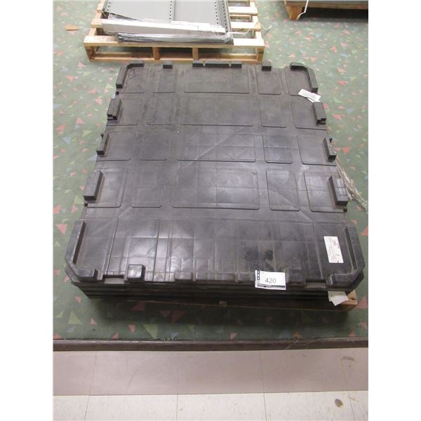 COLLAPSIBLE CONTAINER COVER 48"x40"* INDENTATIONS POSSIBLE*