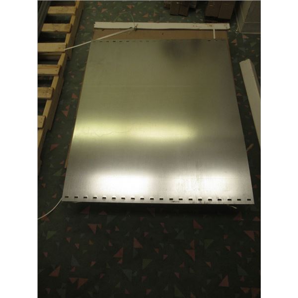 LOT:+/- 50 SLOTTED ANGLE BACK PANEL 48"x48"