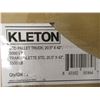 Image 2 : PALLET TRUCK KLETON 42"x20.5" FORK 5500LBS