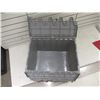 Image 1 : MOVERS BINS 21.5"x16"x12.5" GREY