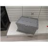 Image 2 : MOVERS BINS 21.5"x16"x12.5" GREY