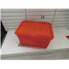 Image 2 : MOVERS BINS 21.5"x16"x12.5" RED