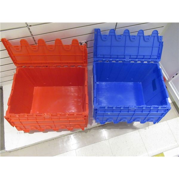 MOVERS BINS 21.5"x16"x12.5" RED/BLUE MIXED