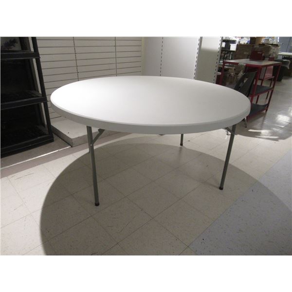 FOLDING TABLE 60"d KLETON QO321*SL DAMAGE