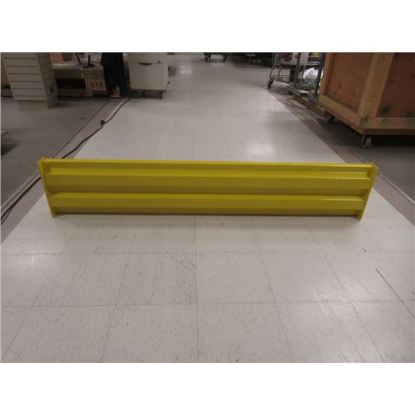 LOT OF 6 MODULAR GUARDRAIL (YELLOW) ASST LENGTH