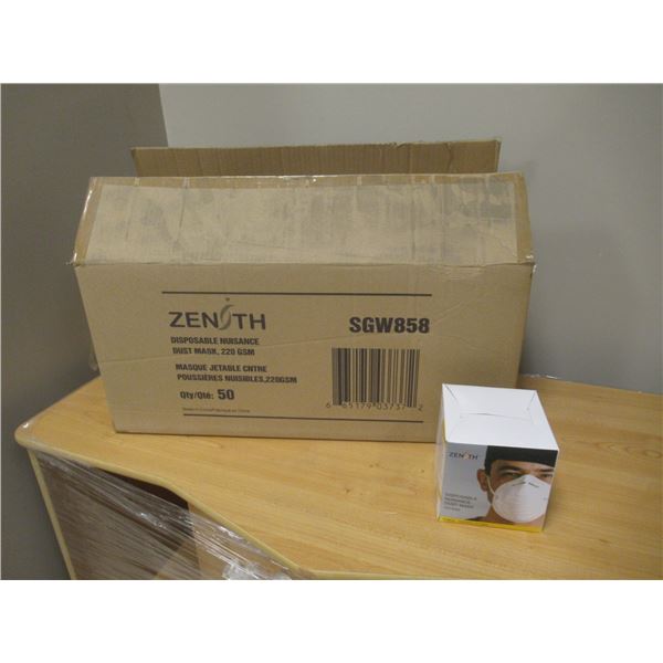 50-PACK DISPOSABLE NUISANCE DUST MASK,