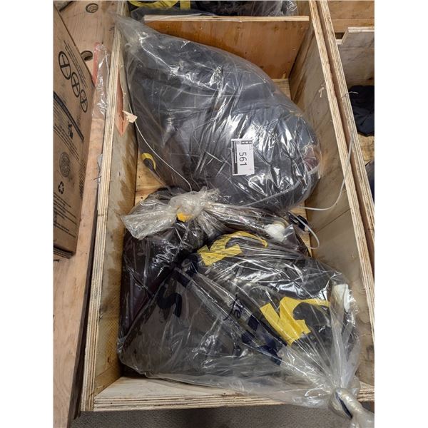 BAG OF 22.5L ENGINE OIL (UNIDENTIFIED GRADE)