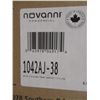 Image 2 : STAINLESS STEEL SINK 25”x22” NOVANNI 1042AJ-38