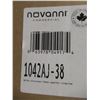 Image 2 : STAINLESS STEEL SINK 25”x22” NOVANNI 1042AJ-38