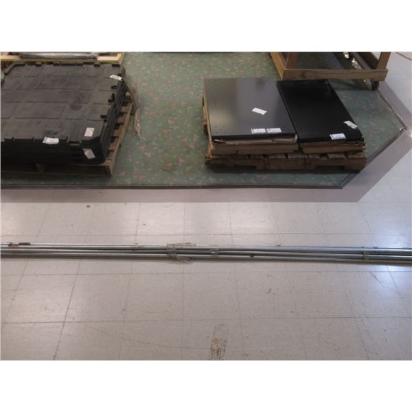 LOT: 10pcs 10'x3.8" GALVANIZED METAL PIPE