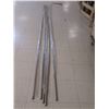 Image 3 : LOT: 5pcs 10'x3.8" S.S. METAL PIPE