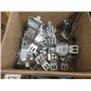Image 1 : LOT: 17 METAL ELECTRICAL JUNCTION BOXES ASST