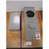 Image 1 : LOT: 2 STEEL CONTROL ENCLOSURES ASST