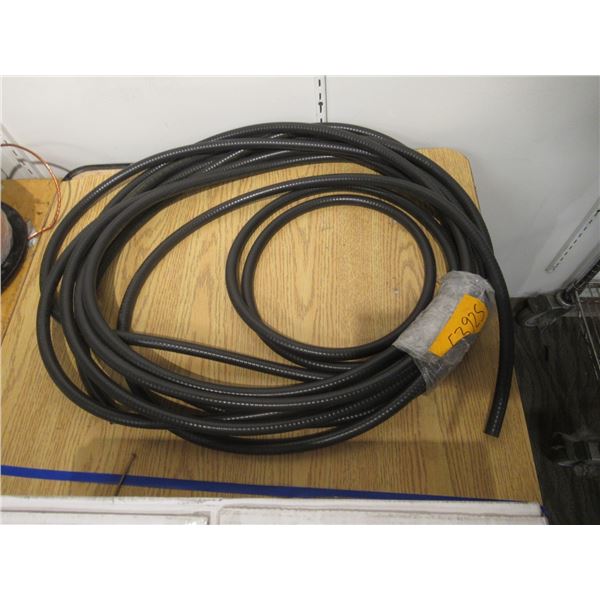 RUBBERIZED STEEL FLEX CONDUIT LENGTH UNKNOWN