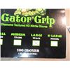 Image 2 : BOX OF 100 NITRILE GLOVES GATOR GRIP LARGE