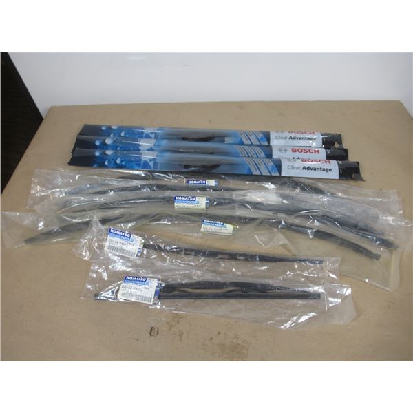 LOT: 8 WIPER BLADES ASST