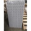Image 1 : LOT: 4 19"X36" WALL MOUNTABLE BIN STORAGE (9x12 SLOT)