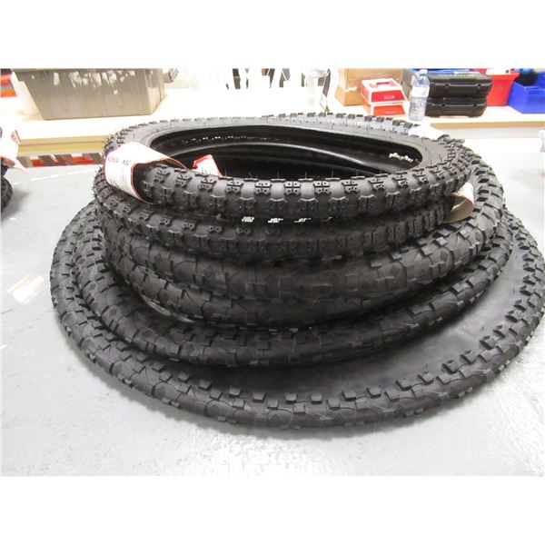 LOT: 6 BIKE TIRES KENDA ASST