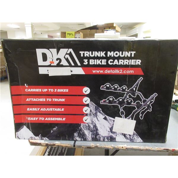 TRUNK MOUNT 3-BIKE CARIER DX2