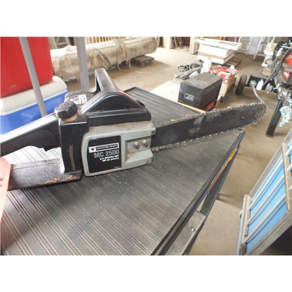 Mastercraft MC 2500 Electric Chainsaw