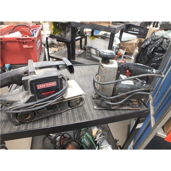 Craftsman Belt Sander & Jig Saw