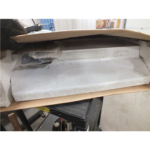 White Range Hood