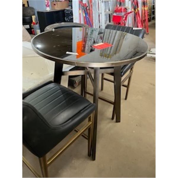 Pub Style Table & 2 Chairs
