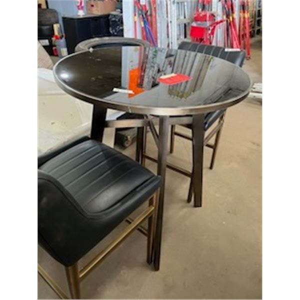 Pub Style Table & 2 Chairs