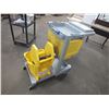 Image 1 : Rubbermaid Janitorial Cart w/ Mop Bucket