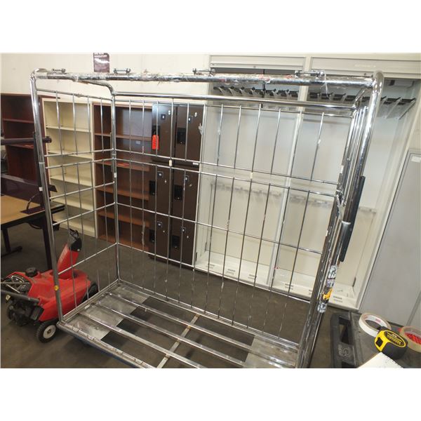 White board Wall Cabinet & Metal Storage Cart On Wheels