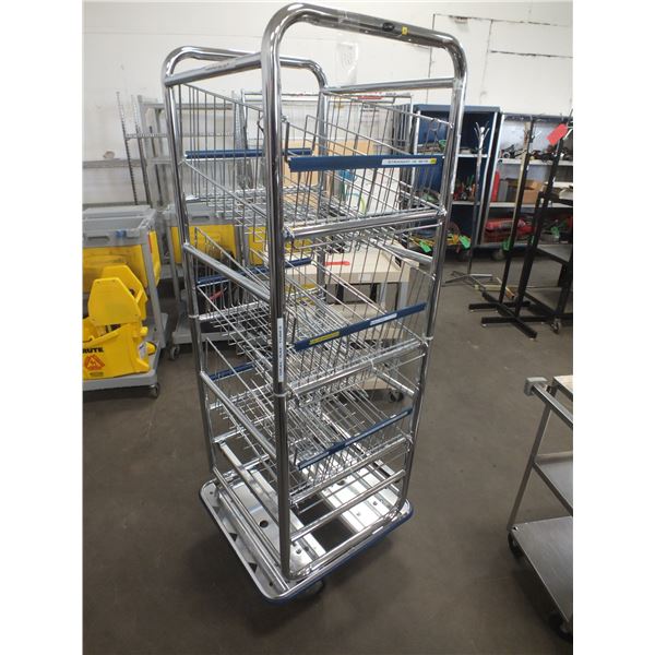 Stainless Steel Storage Rack On Wheels