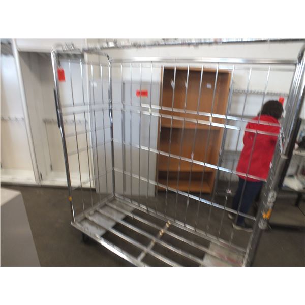 Metal Cart On Wheels