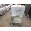 Image 1 : Small Cart On wheels & Box Of Spray Bottles